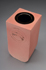 Long Semi Circular Prism Stoneware Vase Dry Glaze Pink 11x11x22 cm: SCP 2-3 $145